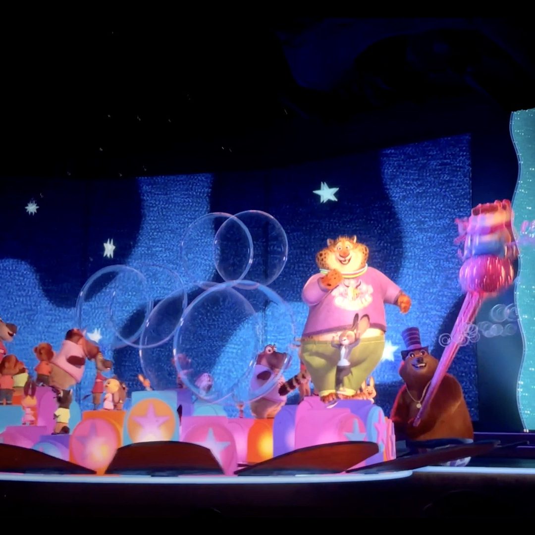 WDW Disney's Animal Kingdom, Zootopia: Better Zoogether - Bubbles Hidden Mickey
